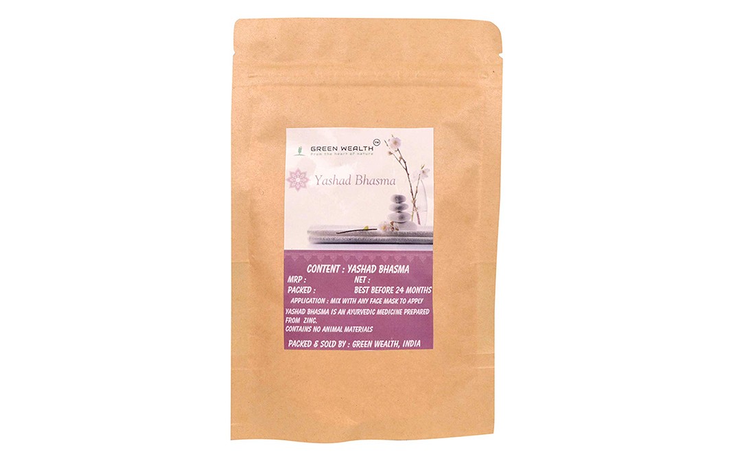 Green Wealth Yashad Bhasma    Pack  50 grams